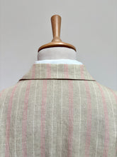 Charger l'image dans la galerie, Lucas Delli blazer à rayures en lin 52
