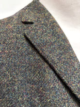 Lade das Bild in den Galerie-Viewer, Harris Tweed X Carl Gross gilet marron en pure laine vierge 54 FR
