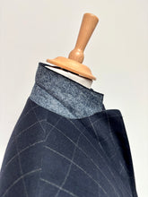 Cargar imagen en el visor de la galería, Scapa costume bleu gris à carreaux fenêtre deux pièces en laine et cachemire 48

