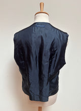 Afbeelding in Gallery-weergave laden, Father &amp; Sons gilet vintage tartan à carreaux en laine XL
