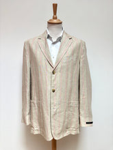 Charger l'image dans la galerie, Lucas Delli blazer à rayures en lin 52

