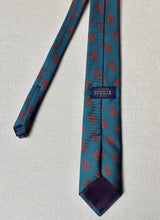 Načíst obrázek do prohlížeče Galerie, Zelená paisley kravata Kennetha Gordona, vyrobeno v Itálii
