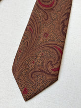 Load image into Gallery viewer, Actinia cravate vintage paisley Made in Italy
