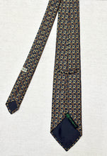 Charger l'image dans la galerie, Ricchetti X Drake's cravate bleue en soie à motif paisley Made in England
