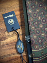 Cargar imagen en el visor de la galería, Morris foulard double face en laine soie Made in Italy
