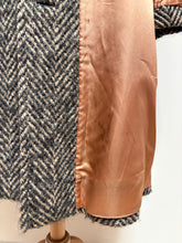 Charger l&#39;image dans la galerie, Aquascutum X F. Bellini manteau femme en pure laine vierge Made in U.K 12 UK / 40 FR

