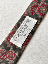 Načíst obrázek do prohlížeče Galerie, Vivax X Davide Cenci cravate vintage à motif géométrique en laine Made in England
