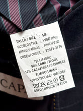 Cargar imagen en el visor de la galería, Scapa costume bleu gris à carreaux fenêtre deux pièces en laine et cachemire 48
