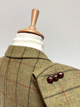 Charger l'image dans la galerie, John Hanly blazer à carreaux en pure laine vierge 42 R / 54 FR
