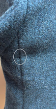 Load image into Gallery viewer, Harris Tweed X Cyrillus blazer bleu tweed vintage en laine 50 / L
