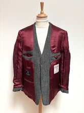 Load image into Gallery viewer, Harris Tweed X Charles Robertson blazer en laine  à chevrons 54
