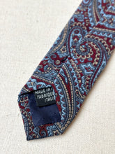 Load image into Gallery viewer, Lanvin Paris cravate en soie à motif paisley en soie Made in Italy
