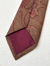 Load image into Gallery viewer, Actinia cravate vintage paisley Made in Italy
