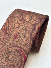 Load image into Gallery viewer, Actinia cravate vintage paisley Made in Italy
