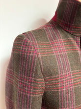 Načíst obrázek do prohlížeče Galerie, Chrysalis The Hampton manteau femme en tweed Anglais en laine vierge Taille 36 Made in England
