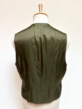 Charger l'image dans la galerie, Gilet de costume vintage en laine à carreaux fenêtre 50/L
