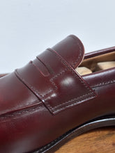 Carica l&#39;immagine nel visualizzatore di Gallery, Bowen mocassins bordeaux en cuir lisse 7 UK/41 FR
