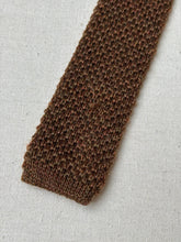 Charger l'image dans la galerie, Cravate maille vintage en laine et mohair
