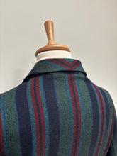 Charger l&#39;image dans la galerie, Red Lyon robe de chambre à rayures vintage en pure laine 52
