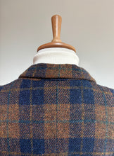 Charger l&#39;image dans la galerie, Cyrillus Paris blazer tweed femme vintage à carreaux 44 Made in France
