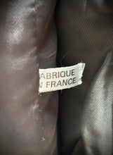 Charger l'image dans la galerie, Manteau vintage raglan Prince de Galles en pure laine vierge Made in France Taille 50/L
