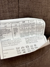 Charger l&#39;image dans la galerie, Suitsupply costume vintage trois pièces 100% lin Ormezzano 48
