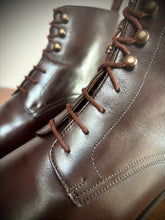 Carica l&#39;immagine nel visualizzatore di Gallery, Gordon Scott bottines femme en cuir de veau lisse marron foncé 4 UK / 37 FR
