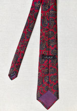 Charger l'image dans la galerie, Duo de cravates vintage en soie Jacques fath / Charlot
