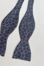 Charger l'image dans la galerie, Noeud papillon paisley vintage en soie
