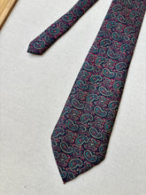 Charger l&#39;image dans la galerie, Duo cravates vintage en soie
