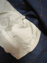Charger l&#39;image dans la galerie, Harris Tweed X Maxim&#39;s blazer à carreaux fenêtre en pure laine 52 Made in Italy
