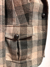 Charger l'image dans la galerie, Daks blazer vintage femme à carreaux en laine 42 FR
