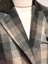 Charger l'image dans la galerie, Daks blazer vintage femme à carreaux en laine 42 FR
