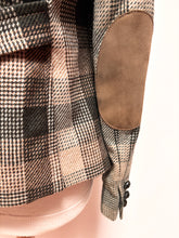 Charger l'image dans la galerie, Daks blazer vintage femme à carreaux en laine 42 FR
