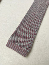 Charger l&#39;image dans la galerie, Cravate en maille vintage en pure laine Made in Italy

