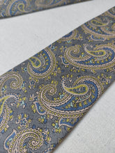 Afbeelding in Gallery-weergave laden, Anselmo Dionisio cravate paisley 100% lin Made in Italy
