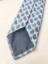 Afbeelding in Gallery-weergave laden, Cyrillus cravate paisley vintage 100% soie Made in Italy
