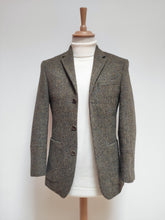 Afbeelding in Gallery-weergave laden, Blazer tweed pure laine Vierge Harris Tweed 44/XS
