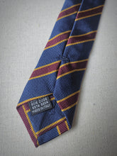 Carica l&#39;immagine nel visualizzatore di Gallery, Oriani Roma cravate club en soie Made in Italy
