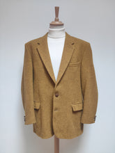 Charger l&#39;image dans la galerie, Harris Tweed X Jodhpur Galeries Lafayette blazer vintage en pure laine vierge 56
