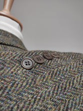 Charger l&#39;image dans la galerie, Blazer tweed pure laine Vierge Harris Tweed 44/XS
