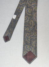 Afbeelding in Gallery-weergave laden, Anselmo Dionisio cravate paisley 100% lin Made in Italy
