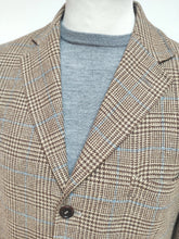 Charger l&#39;image dans la galerie, Hilfiger blazer Prince de Galles en laine et cachemire Ermenegildo Zegna 52
