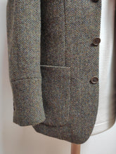 Charger l&#39;image dans la galerie, Blazer tweed pure laine Vierge Harris Tweed 44/XS
