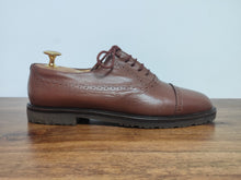 Afbeelding in Gallery-weergave laden, Walter shoes chaussures à lacets femme en cuir grainé marron 36,5
