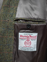 Afbeelding in Gallery-weergave laden, Harris Tweed blazer tweed à carreaux en laine vierge 54
