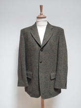 Afbeelding in Gallery-weergave laden, Harris Tweed blazer tweed à carreaux en laine vierge 54
