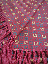 Charger l&#39;image dans la galerie, Tootal écharpe foulard vintage en soie Made in England
