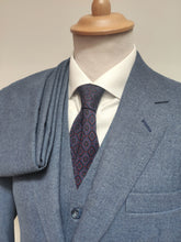 Afbeelding in Gallery-weergave laden, Dormeuil costume vintage trois pièces en laine vierge M
