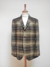 Charger l&#39;image dans la galerie, Hackett X Robert Noble blazer à carreaux en laine 42R/52R
